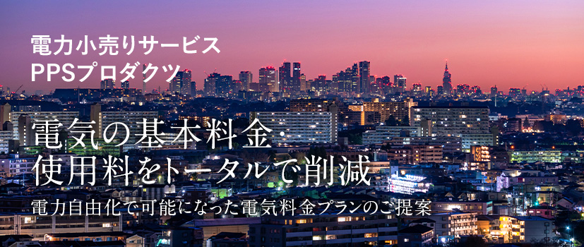 電力小売りサービス PPSプロダクツ 電気の基本料金使用料をトータルで削除