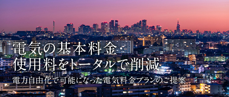 電力小売りサービス PPSプロダクツ 電気の基本料金使用料をトータルで削除